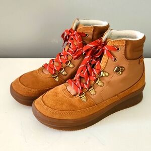 Keds Midland Boots, Tan, Wedge, School, 7M (women's)